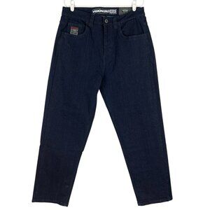 Vision Street Wear Men's Boychik Straight Relaxed Stretch Blue Jeans 32x30 NWT